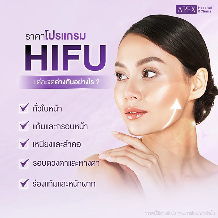 Hifu ราคา
