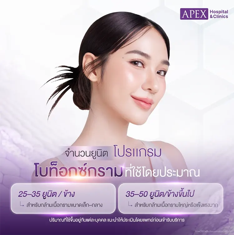 ฉีดโบท็อกซ์กราม