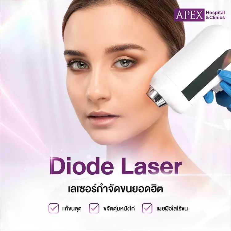 Diode Laser คืออะไร ต่างกับเครื่องเลเซอร์อื่นอย่างไร ราคาเท่าไหร่