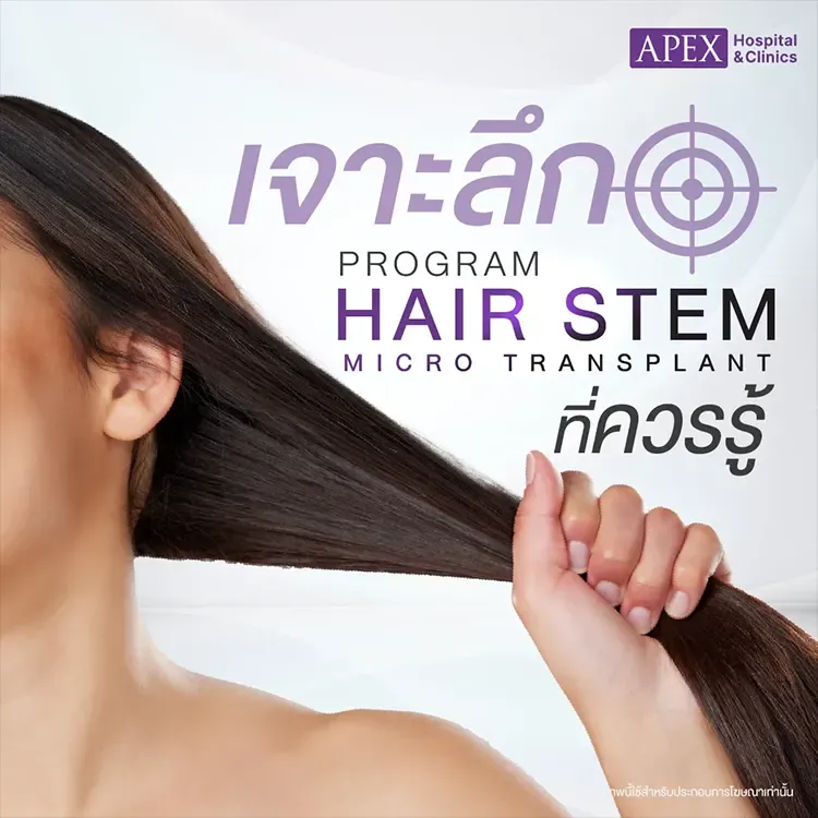 Hair Stem Micro Transplant คืออะไร ต่างจากปลูกผมเทคนิคอื่นอย่างไร