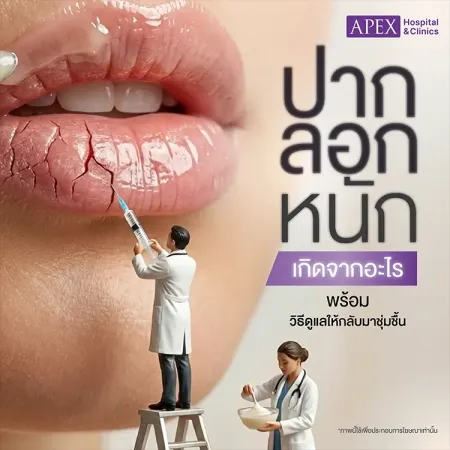 ปากลอก สาเหตุเกิดจากอะไร วิธีการดูแลและป้องกันอย่างไร