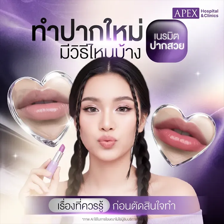 ทำปากใหม่เนรมิตปากสวย เลือกทรงปากให้เหมาะกับตัวเอง