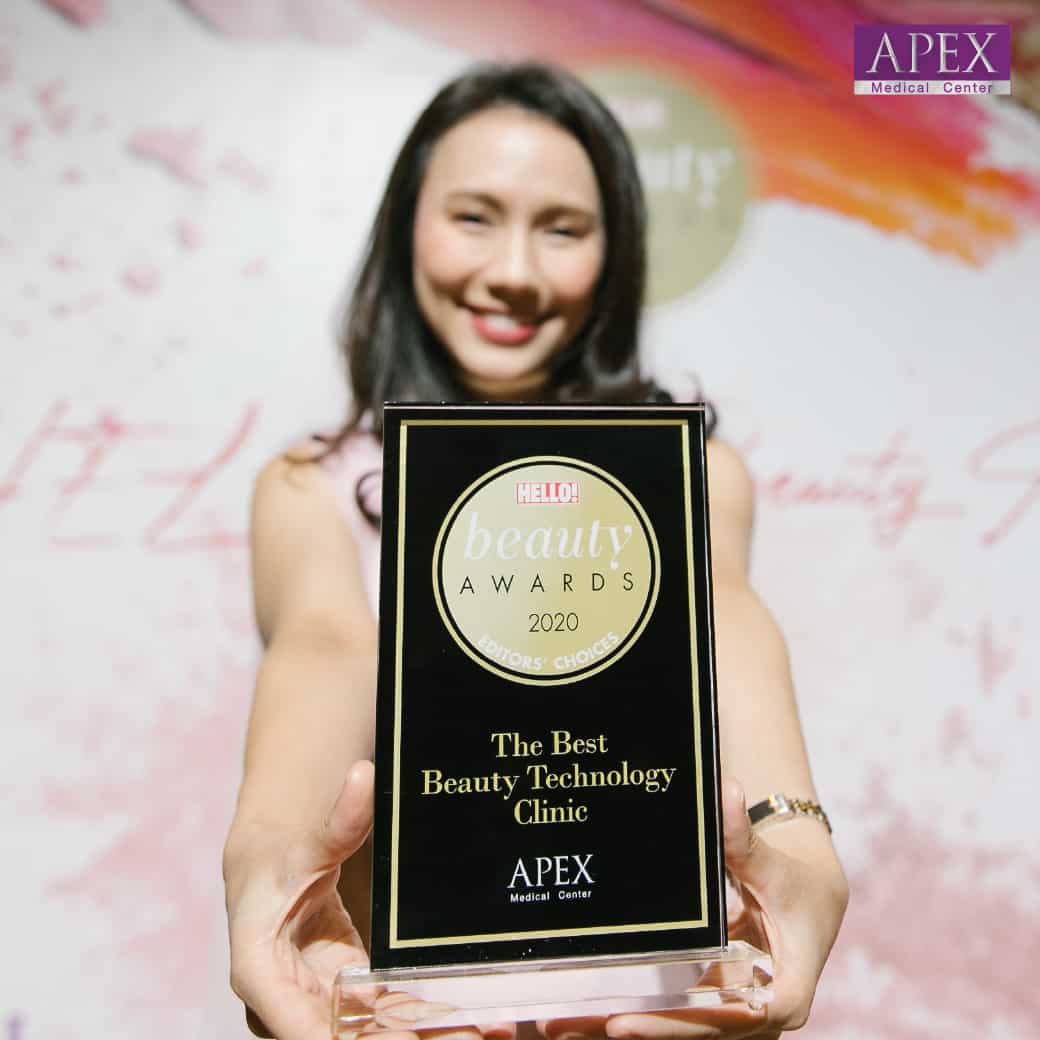 APEX รางวัล The Best Beauty Technology Clinic