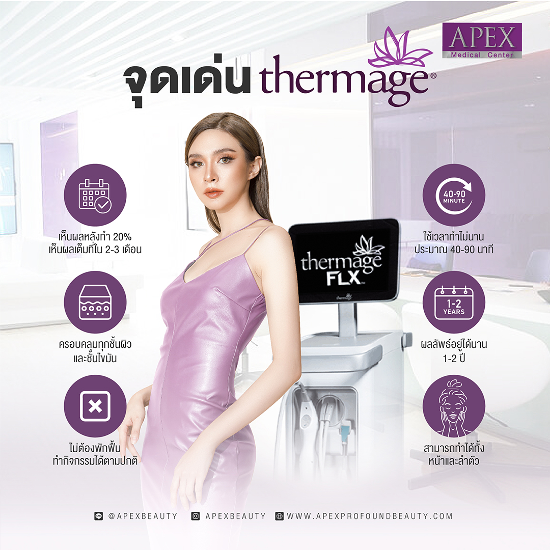 Thermage FLX is the state-of-art, fourth-generation system for non-invasive skin tightening from Solta Medical, a global leader in the aesthetic industry in laser and energy-based devices.