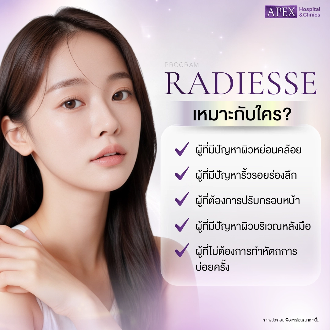 Radiesse เหมาะกับใคร