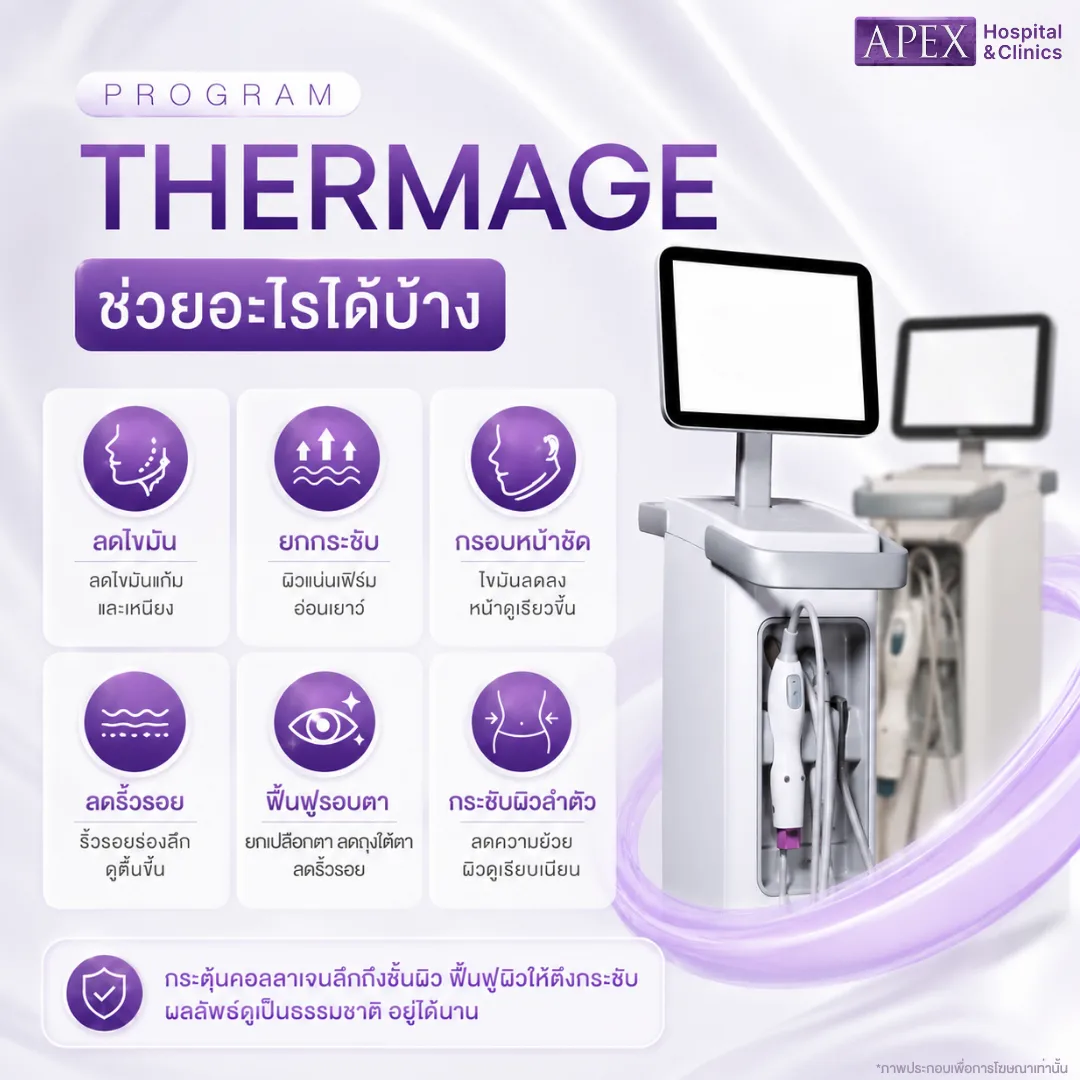 Thermage ช่วยอะไรได้บ้าง