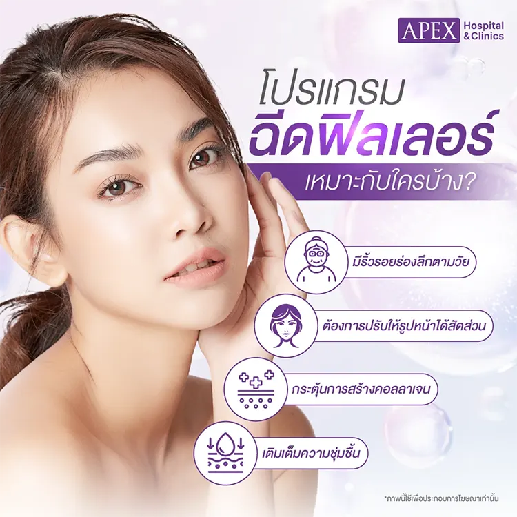 ฉีดฟิลเลอร์ เหมาะกับใคร