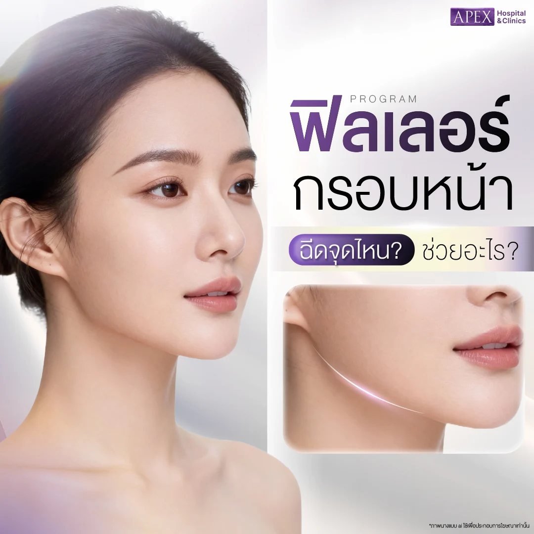 ฟิลเลอร์กรอบหน้า (Jawline Filler)