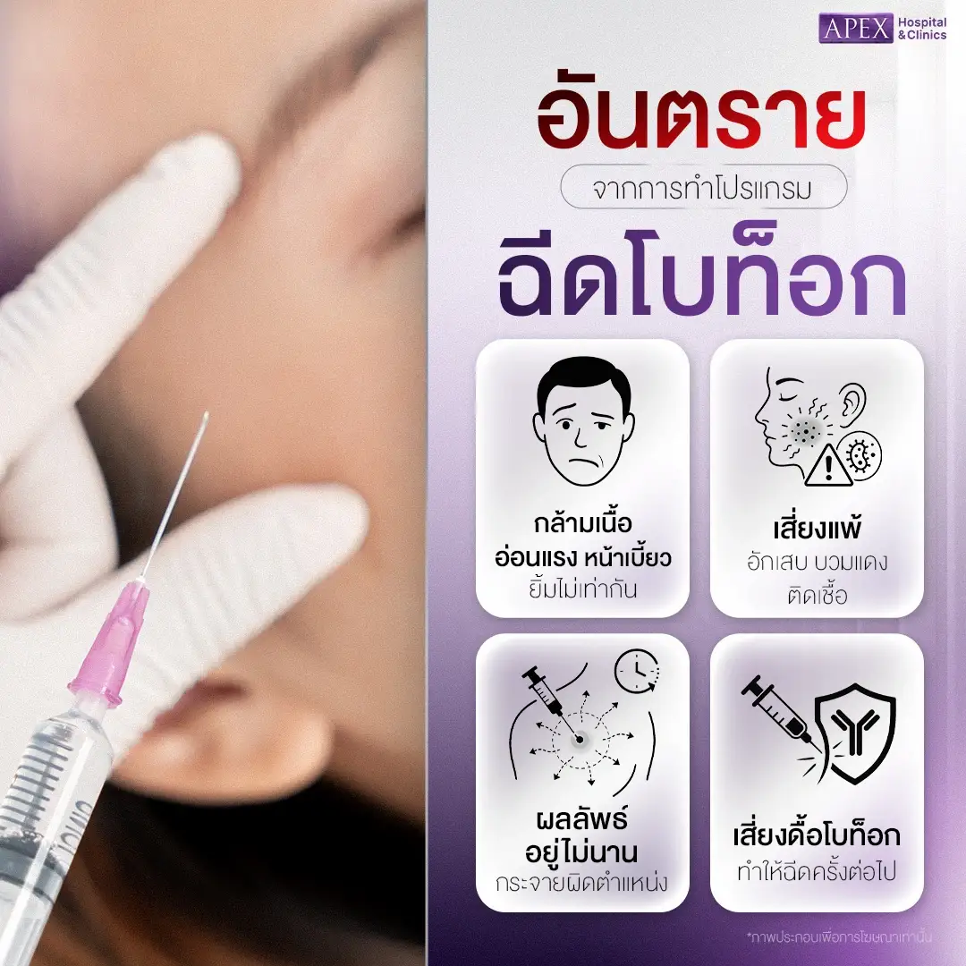 อันตรายจากโบท็อกปลอม