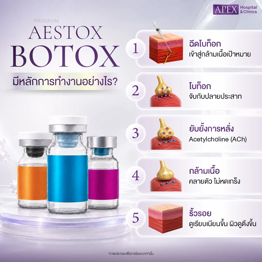 Aestox botox ทำงานอย่างไร