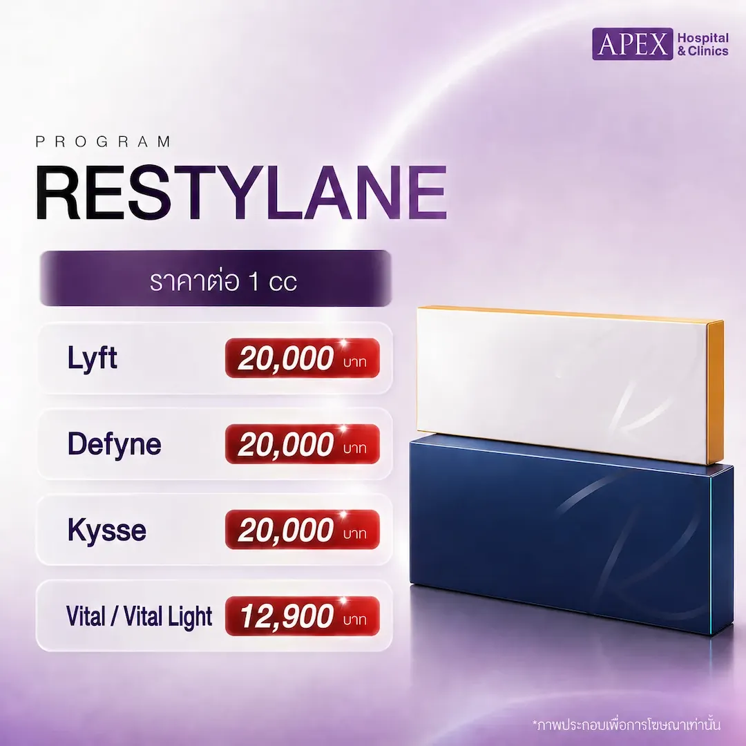 Restylane ราคาเท่าไหร่