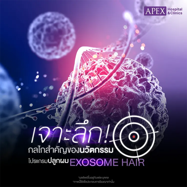 หลักการทำงานของ Exosome Hair