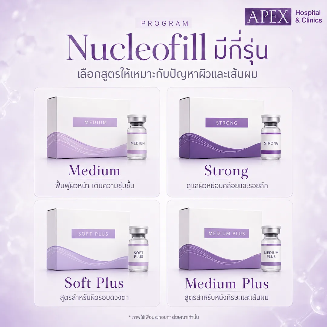 Nucleofill มีกี่รุ่น
