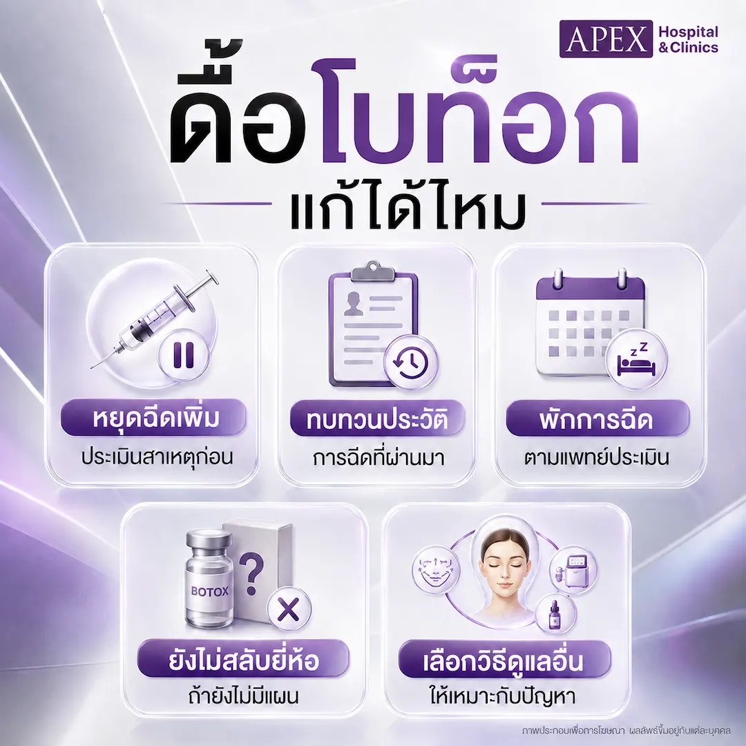ดื้อโบท็อกแก้ได้ไหม