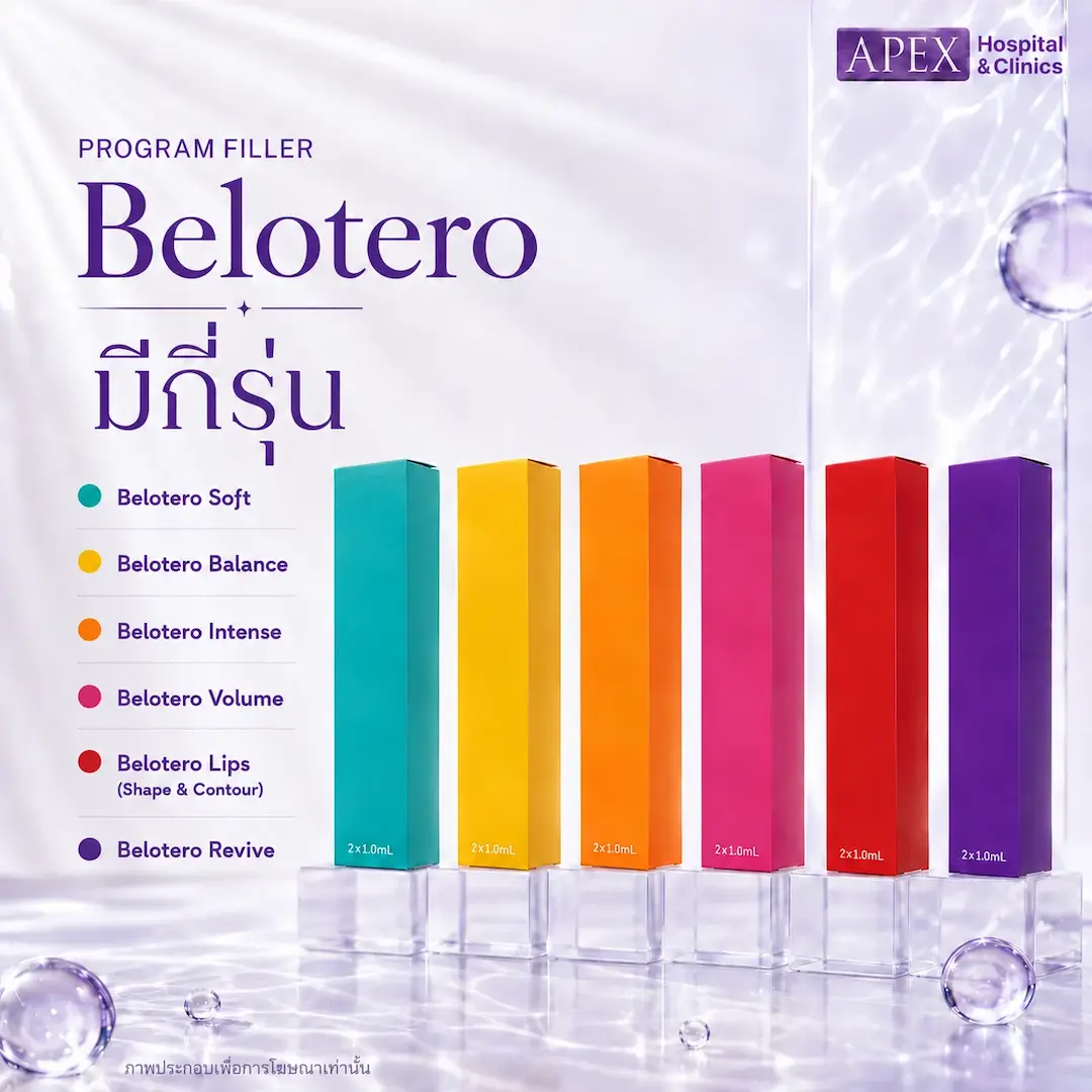 ฟิลเลอร์ Belotero มีกี่รุ่น