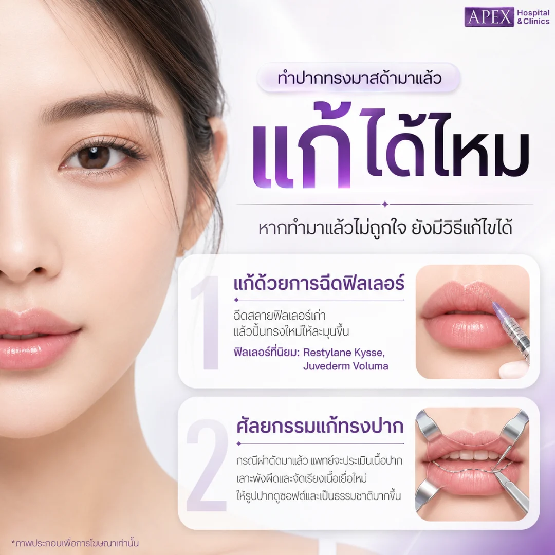 ทำปากทรงมาสด้ามาแล้ว แก้ได้ไหม
