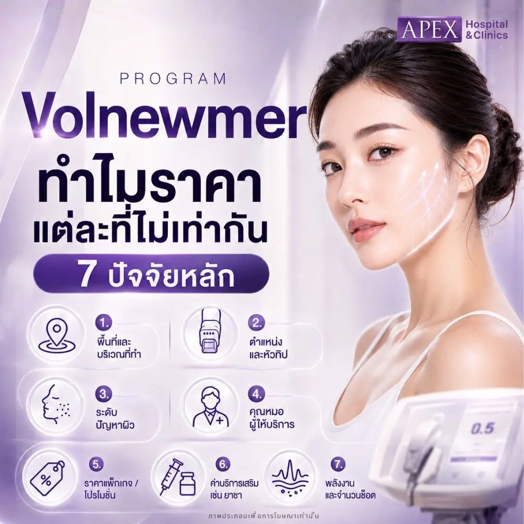 ทำไม Volnewmer ราคาแต่ละที่ไม่เท่ากัน