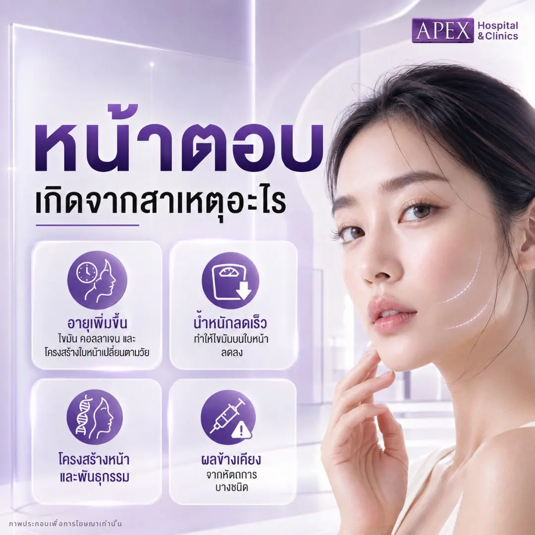 หน้าตอบ เกิดจากสาเหตุอะไร