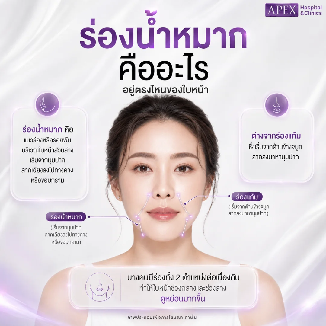 ร่องน้ำหมาก คืออะไร อยู่ตรงไหนของใบหน้า